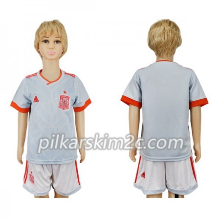 Koszulka Hiszpania Dziecięca Precz Mistrzostwa Świata 2018 - Koszulki Piłkarskie